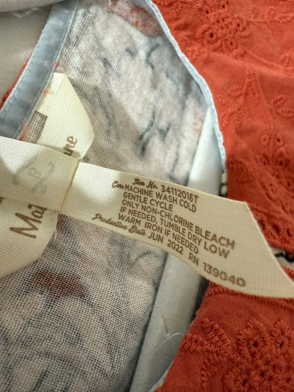 Matilda Jane Floral Meadow Brook Blouse (Size 8)